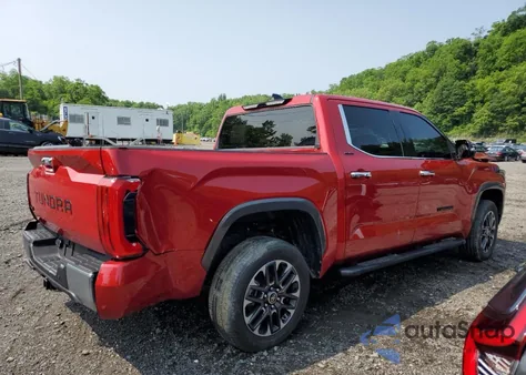 2023 Toyota Tundra Crewmax Limited z USA, uszkodzony, nr VIN 5TFJC5DB5PX037745